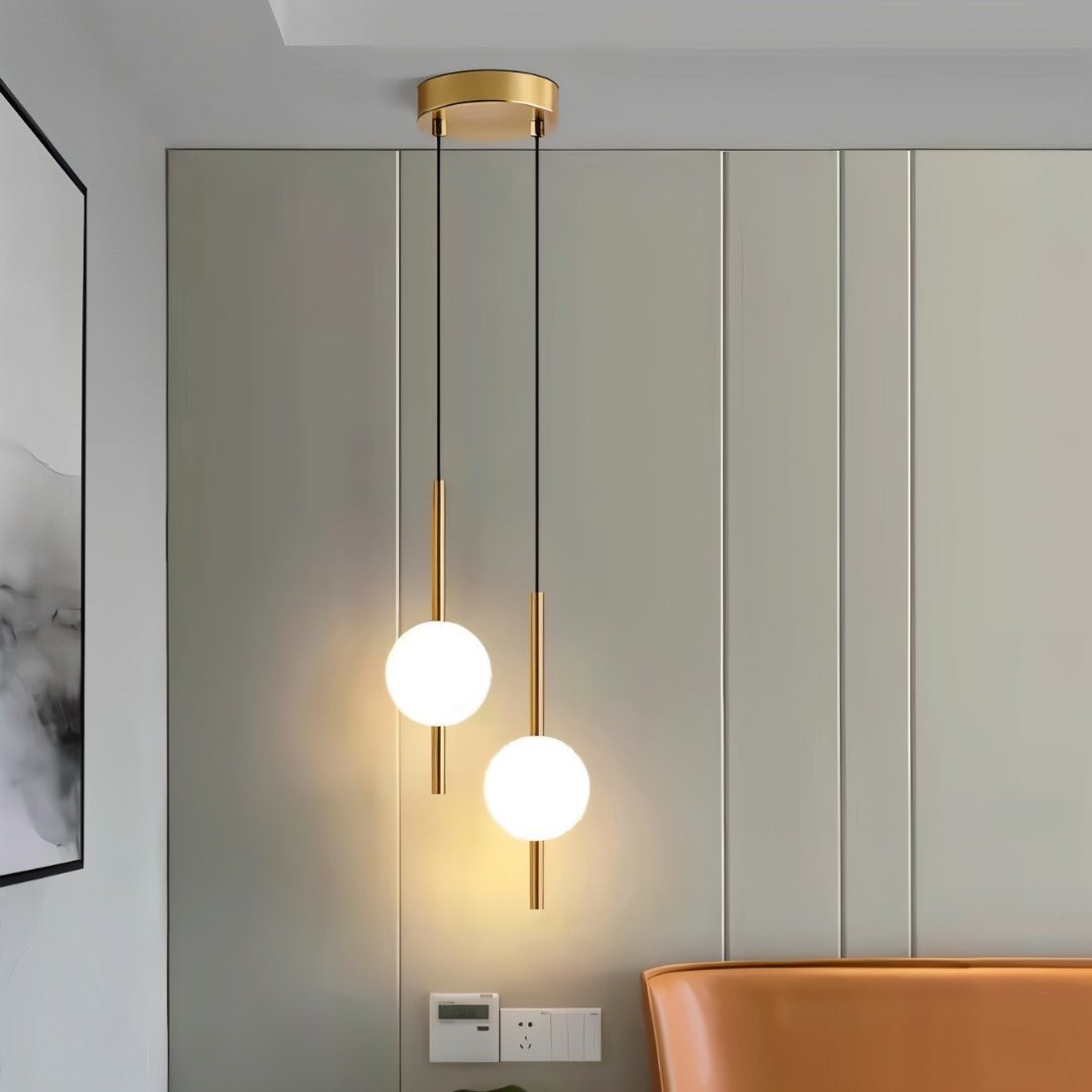 LumiGlobe - Stylish pendant light with modern design and elegant charm