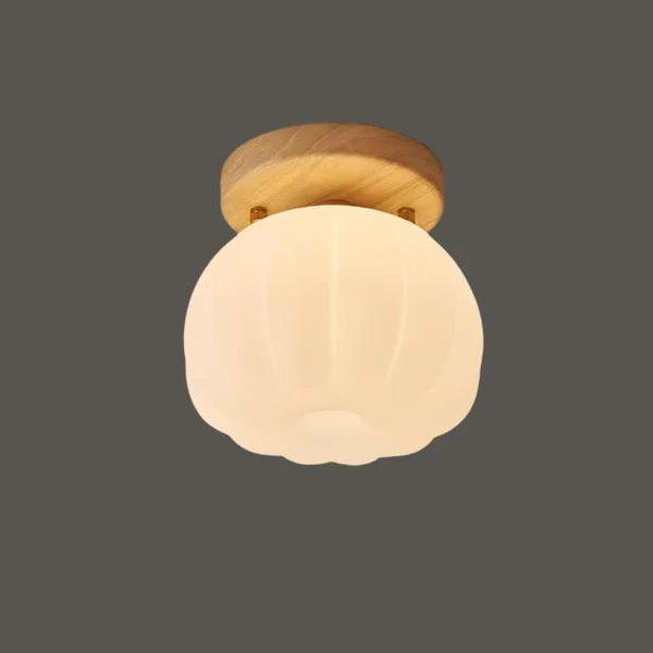 GlowPump – Playful Pumpkin Ceiling Light for Cozy Spaces