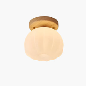 PumpkinGlow – Playful and Modern Flush Ceiling Lamp for Any Room