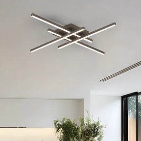 LumeLine – Minimalist LED Ceiling Light with Artistic Linear Design