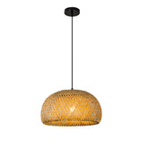 LumoWeave - Handcrafted Woven Pendant Light with unique Design