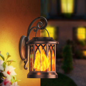 FlameGlow - Solar-Powered Lanterns with Realistic Flame Effect