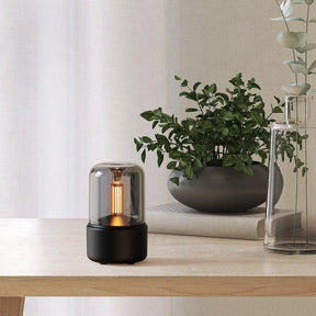 AuraMist - Elegant aroma diffuser with soft lighting and cordless design