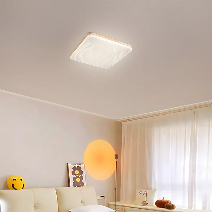 RetroGlow - Minimalist retro ceiling light with LED illumination for living rooms