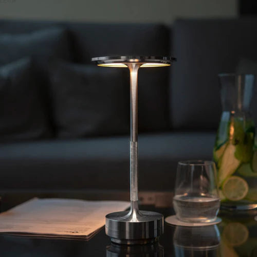 NordicaLight – Stylish Wireless Table Lamp with USB Rechargeable Feature