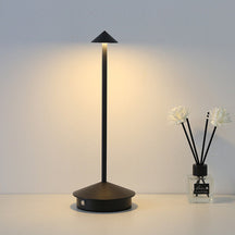 LumiGlow - Stylish dining table lamp with touch control and rechargeable design