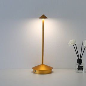 LumiGlow - Stylish dining table lamp with touch control and rechargeable design