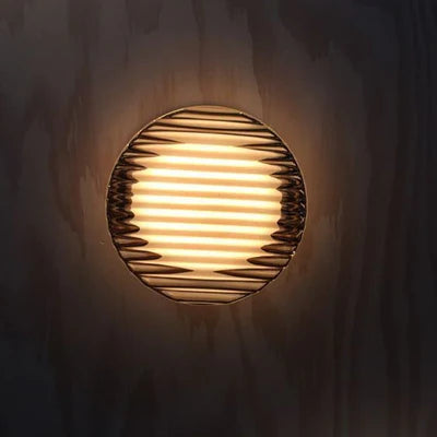 GlowSphere – Sleek Round LED Wall Light for Indoor and Outdoor Spaces