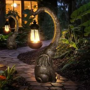 ElephantGlow – Magical Elephant Lantern Solar Lamp