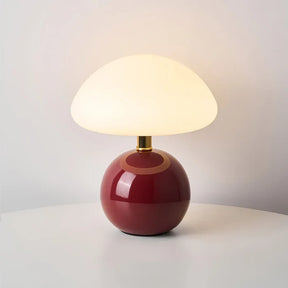 GloCap - Stylish mushroom-shaped lamp that emits a soft, elegant glow