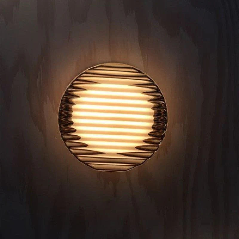 GlowSphere – Sleek Round LED Wall Light for Indoor and Outdoor Spaces