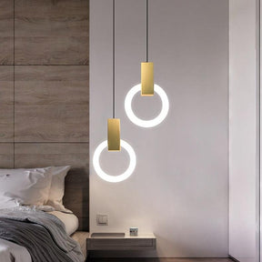 NordicGlow – Elegant and Modern Ring LED Pendant Light for Any Room