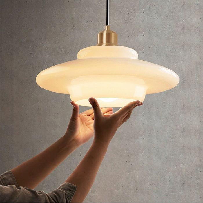 ModiGlow - Mid Century Pendant Light with Sleek Globe Shade for Elegant Interior Spaces