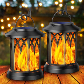 FlameGlow - Solar-Powered Lanterns with Realistic Flame Effect