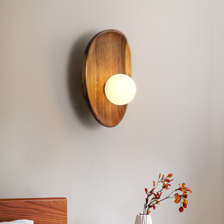 LumeWood – Modern Wall Lamp with Natural Wooden Charm