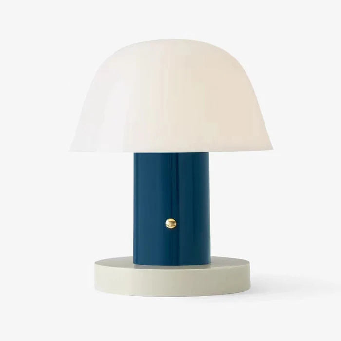 MushGlow - Stylish mushroom table lamp with whimsical design and soft lighting