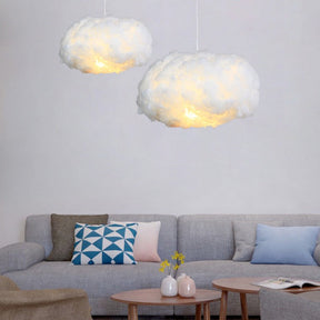 CloudGlow - Dreamy Cloud Inspired Hanging Light with Gentle  Diffused Lighting