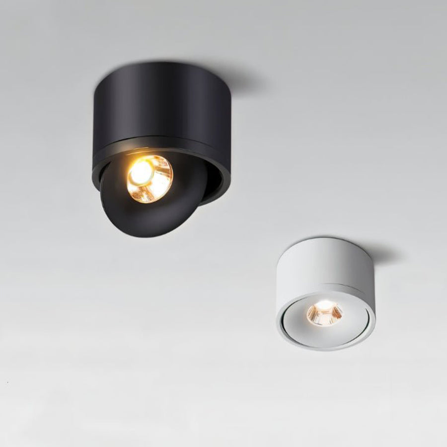 LumeVista - Sleek Recessed LED Ceiling Downlights for Modern Hallways