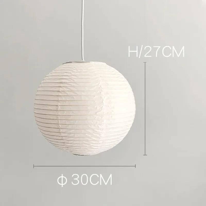 LumoLantern – Modern Pendant Light Fixture with Soft Diffused Lantern Design