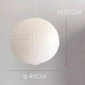 LumoLantern – Modern Pendant Light Fixture with Soft Diffused Lantern Design