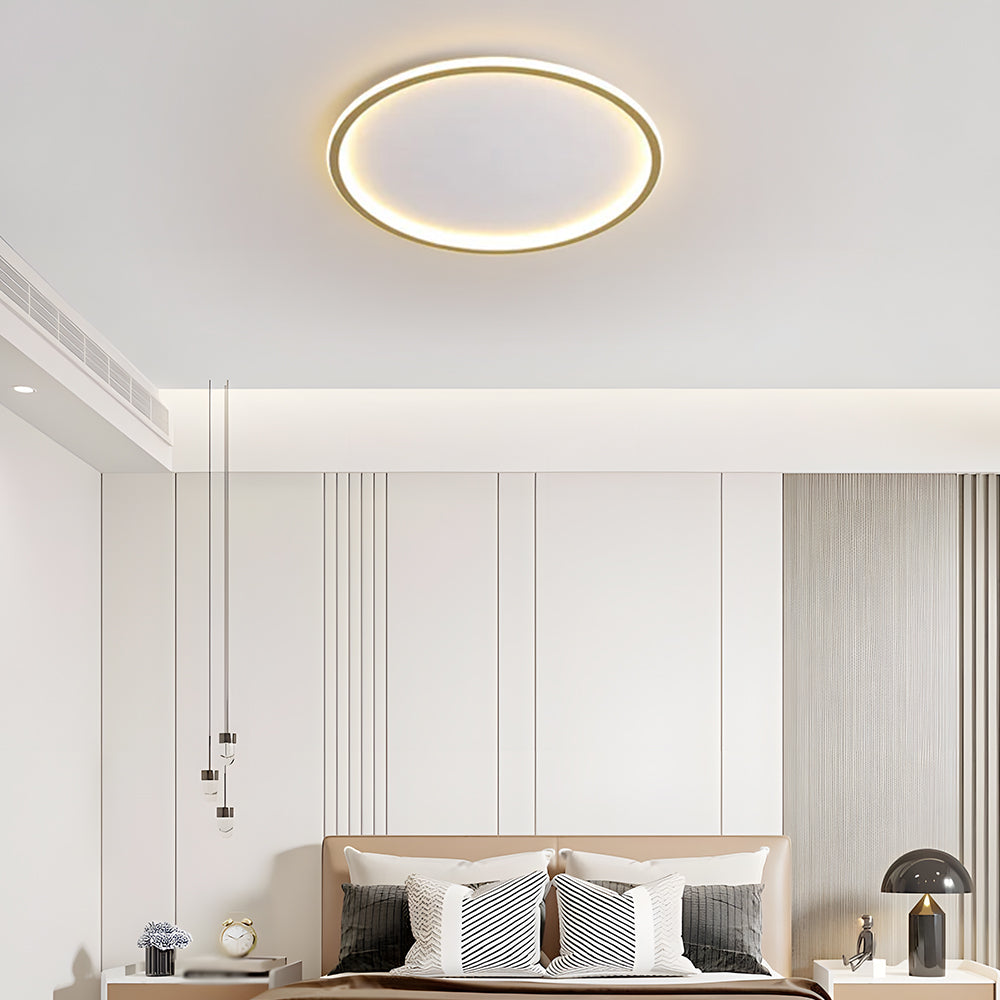 LumaGlow - Modern halo Led ceiling Light for any modern spaces