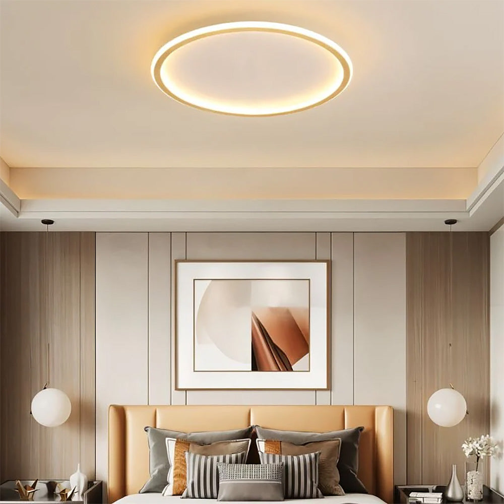 LumaGlow - Modern halo Led ceiling Light for any modern spaces