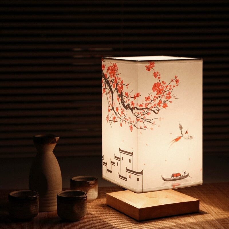 LumiZen – Sophisticated Lamp with Asian Elegance and Subtle Designs