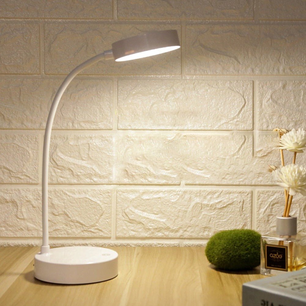 LumiFlex - Adjustable LED table lamp with touch controls and modern design