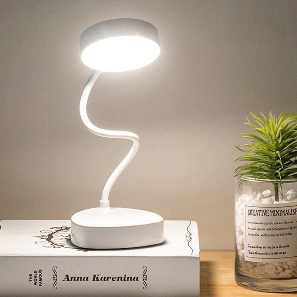 LumiFlex - Adjustable LED table lamp with touch controls and modern design