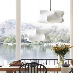 ZenGlow - Elegant hanging lamp with a soft, serene illumination