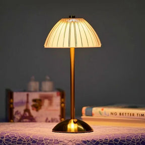 LumiGlow – Stylish Cordless Table Lamp with Elegant Crystal Design