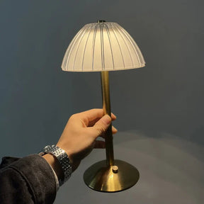 LumiGlow – Stylish Cordless Table Lamp with Elegant Crystal Design