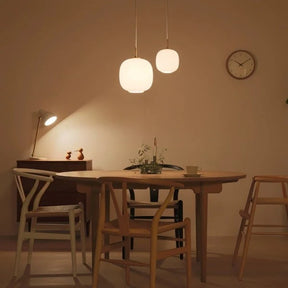 GlowNest - Stylish pendant light with lantern design and soft illumination