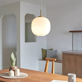 GlowNest - Stylish pendant light with lantern design and soft illumination