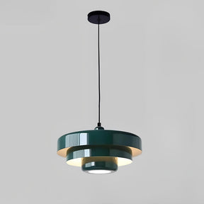 GlowVista - Slim glass ceiling lamp for stylish decor