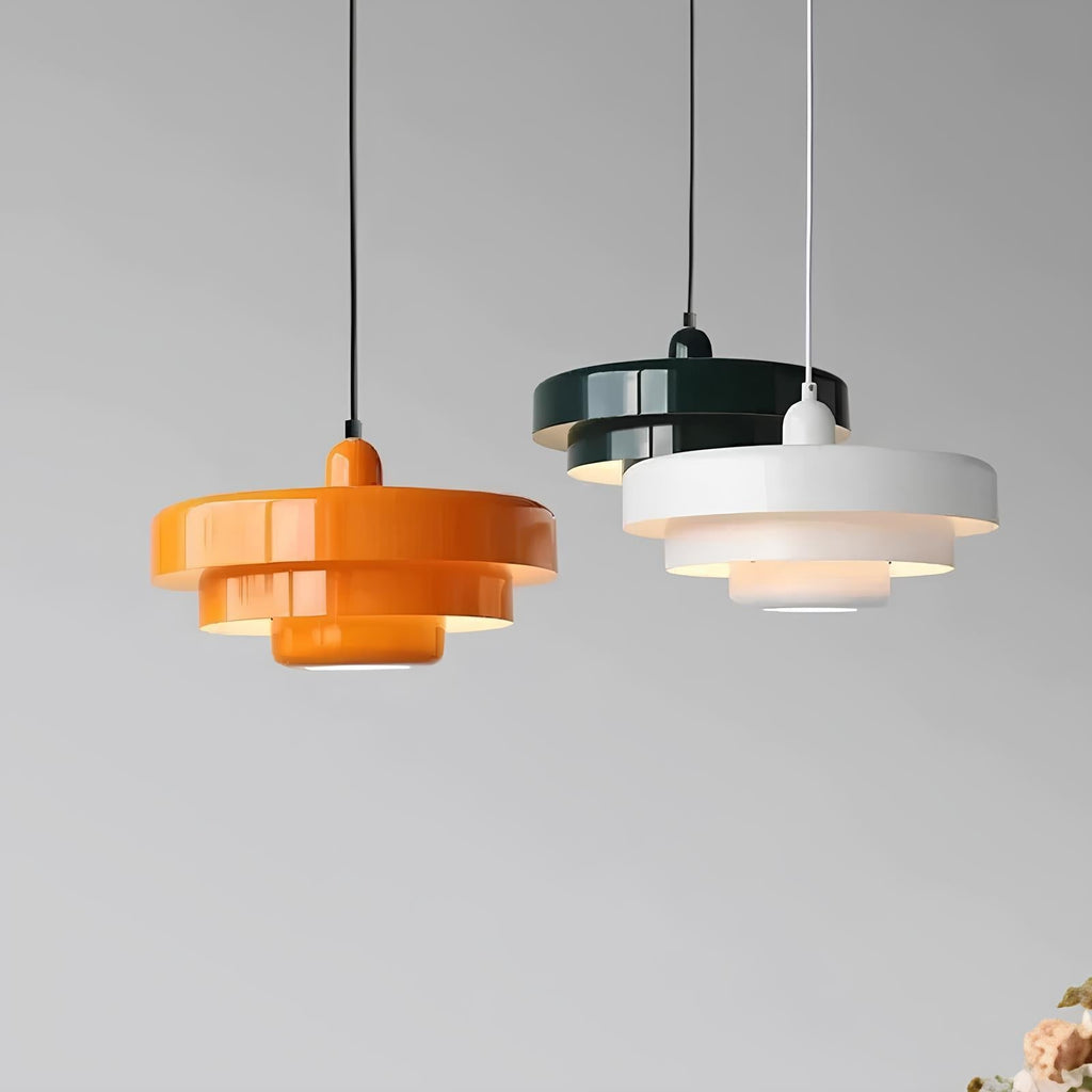 GlowVista - Slim glass ceiling lamp for stylish decor