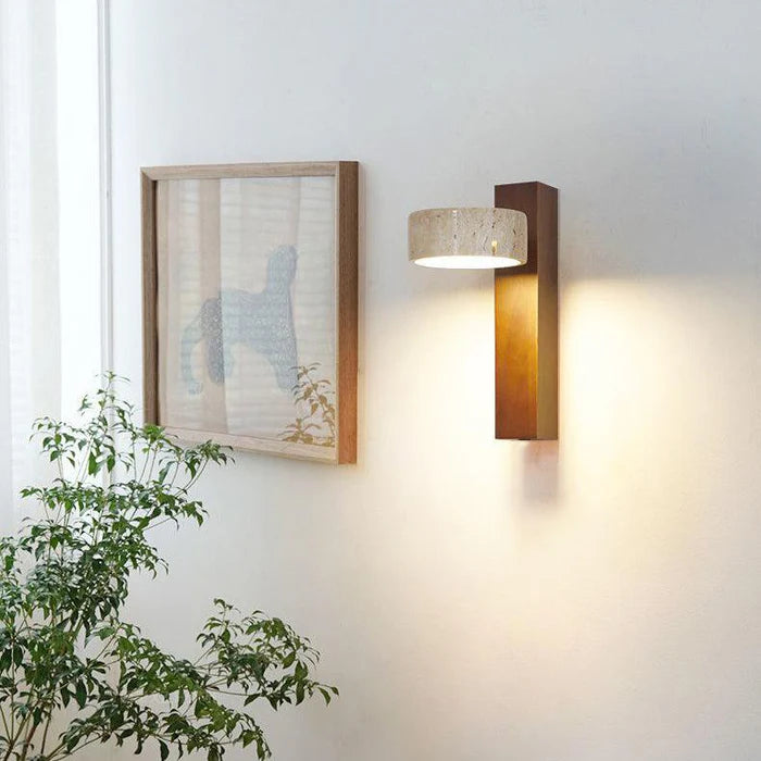 WabiGlow - Stylish wall lamp with minimalist design and soft illumination