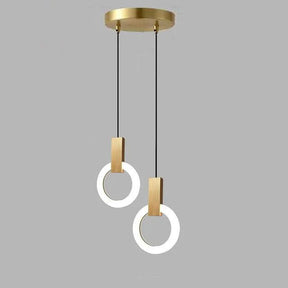 NordicGlow – Elegant and Modern Ring LED Pendant Light for Any Room