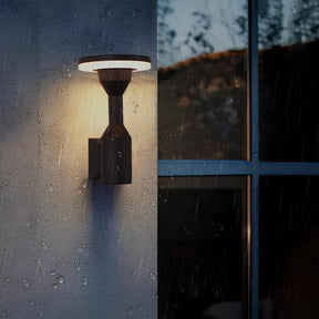 LumiSphere – Modern Cylindrical LED Wall Light for Outdoor Sophistication