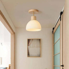 GlowVane – Energy-Efficient Ceiling Light with Natural Charm