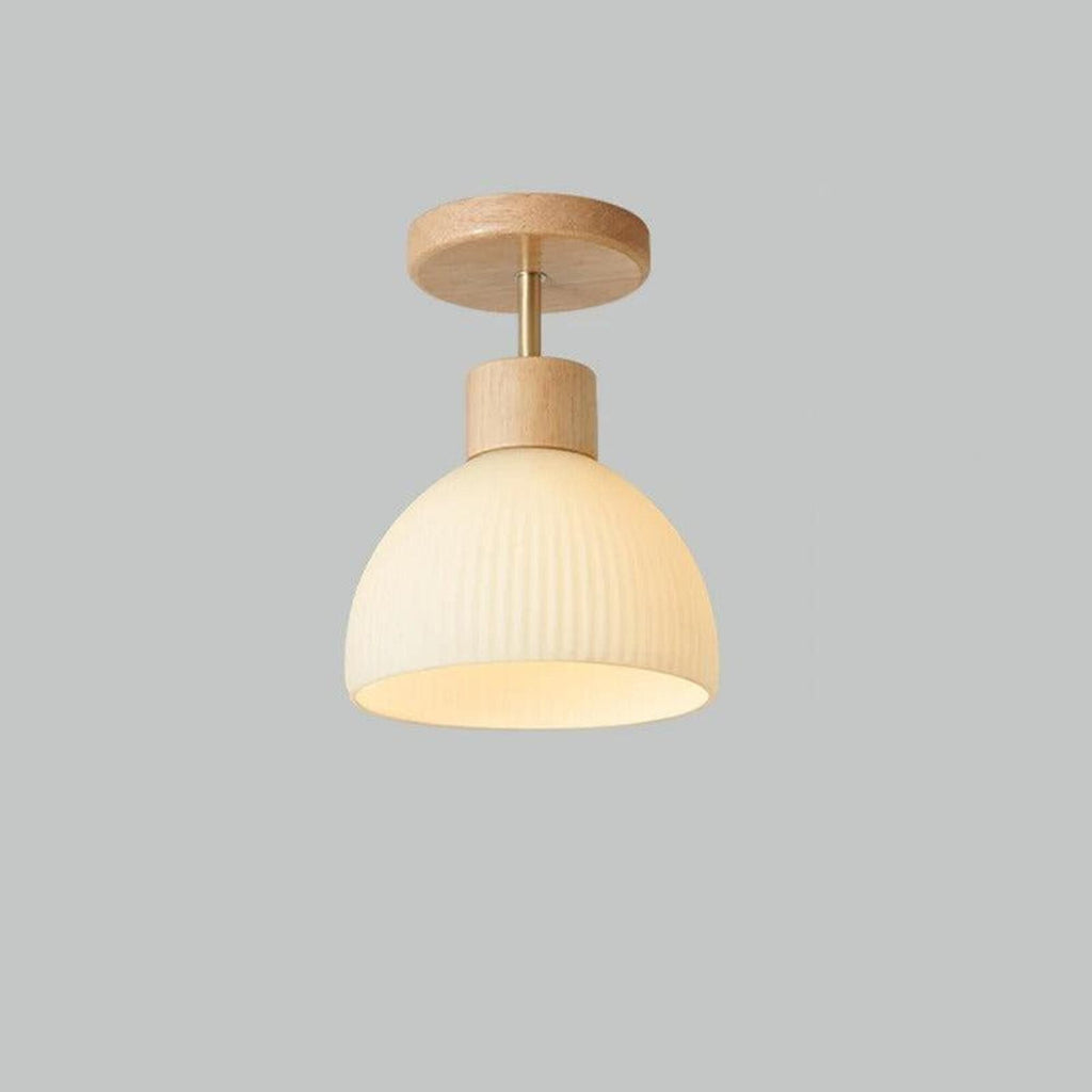 GlowVane – Energy-Efficient Ceiling Light with Natural Charm