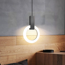 NordicGlow – Elegant and Modern Ring LED Pendant Light for Any Room