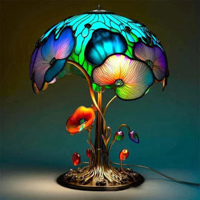 LumiAura - Magical Stained Glass Lamp for a Relaxing Atmosphere