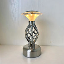 LumiHour - Vintage hourglass table lamp with touch control and adjustable brightness