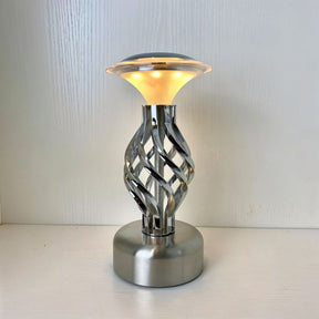 LumiHour - Vintage hourglass table lamp with touch control and adjustable brightness