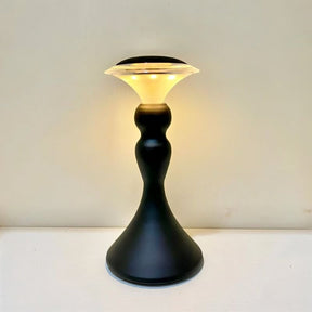 LumiHour - Vintage hourglass table lamp with touch control and adjustable brightness