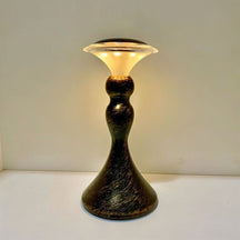 LumiHour - Vintage hourglass table lamp with touch control and adjustable brightness