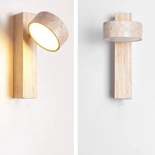 WabiGlow - Stylish wall lamp with minimalist design and soft illumination