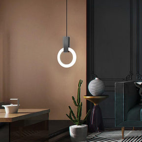 NordicGlow – Elegant and Modern Ring LED Pendant Light for Any Room